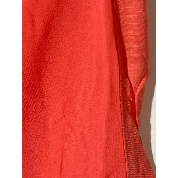 American rag short sleeve shirt sheer pink lace open back floral small READ - Picture 12 of 14